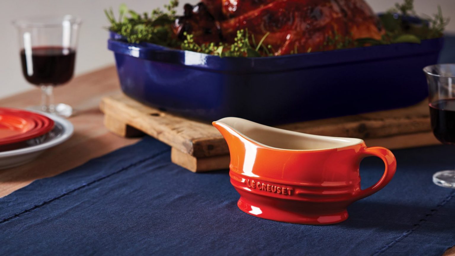 Le Creuset 12oz Gravy Boat Volcanic + Kitchen Sink Inc Franklin