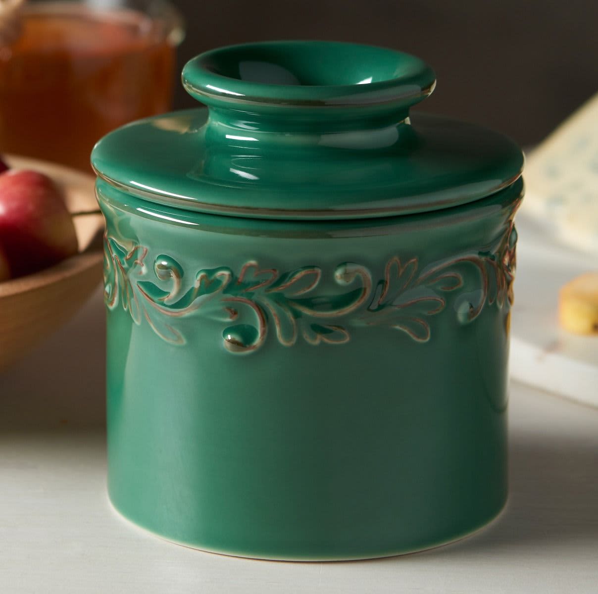 Butter Bell -Antique Emerald Green : Kitchen Sink Inc, Franklin, NC
