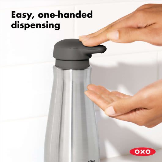 OXO Stainless Steel Soap Dispensing Dish Brush 
